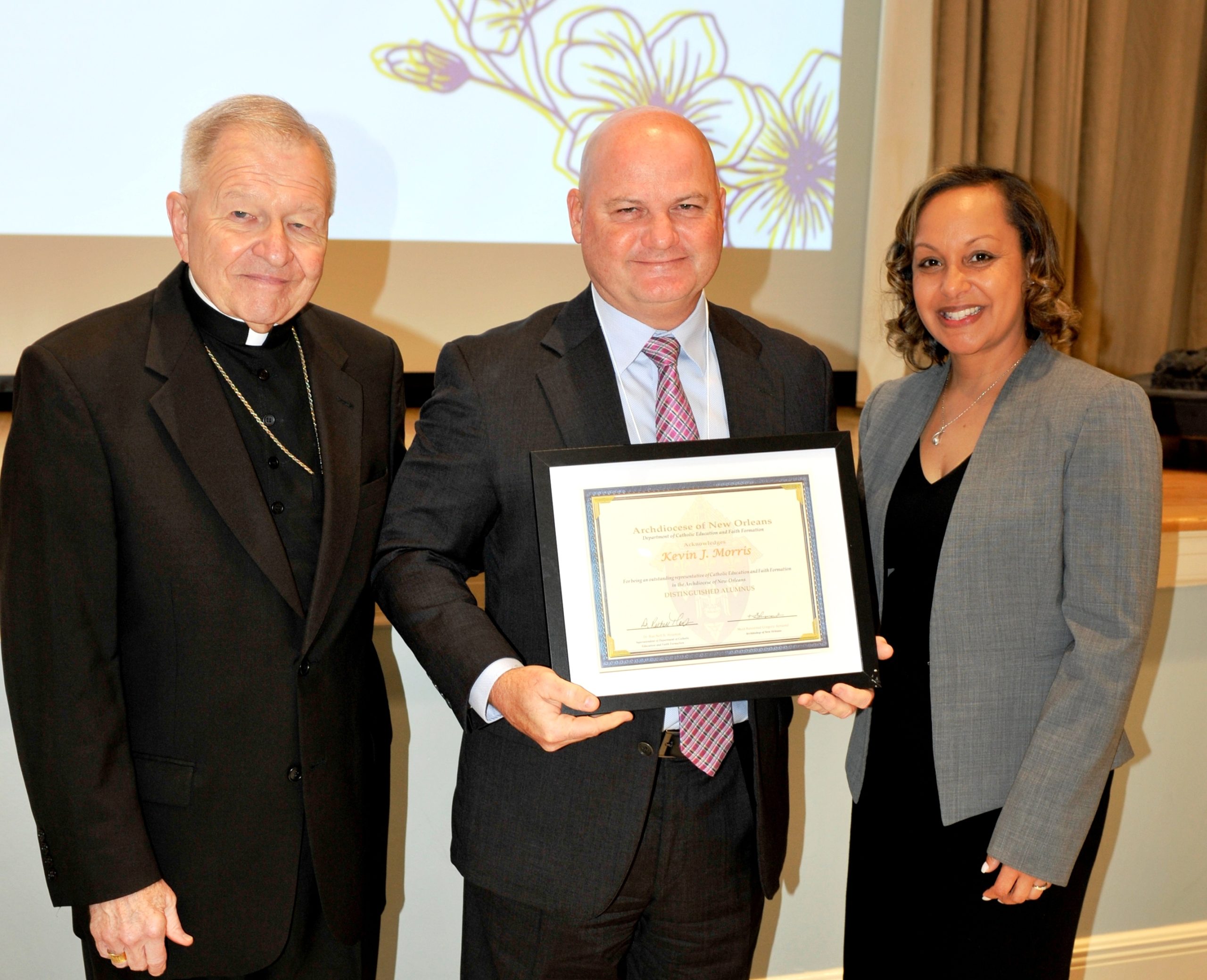 Kevin Morris honored as Distinguished Alumni of 2023 by Archdiocese of New Orleans