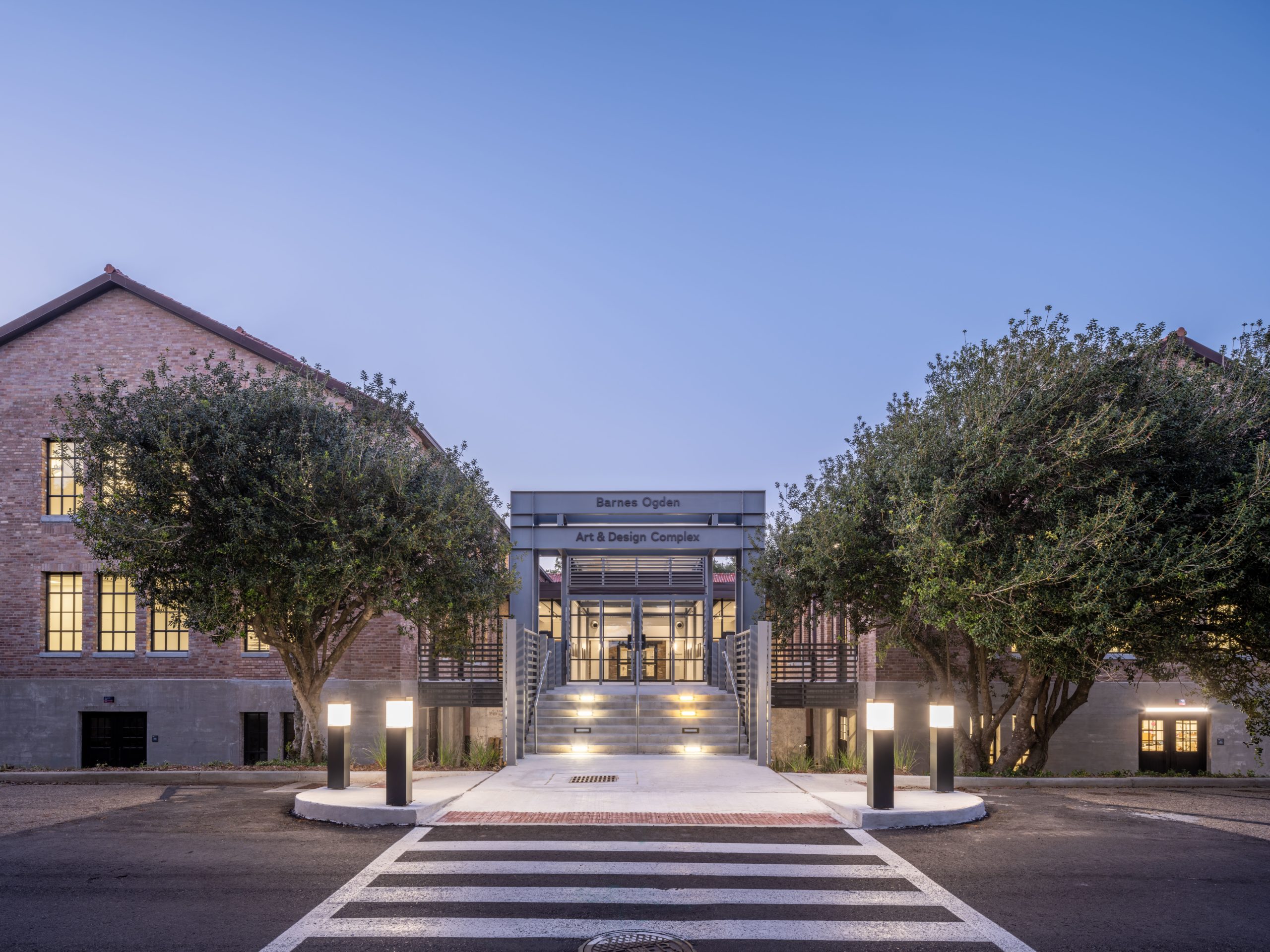 LSU Barnes Ogden Art & Design Complex Wins AIA Louisiana Merit Award